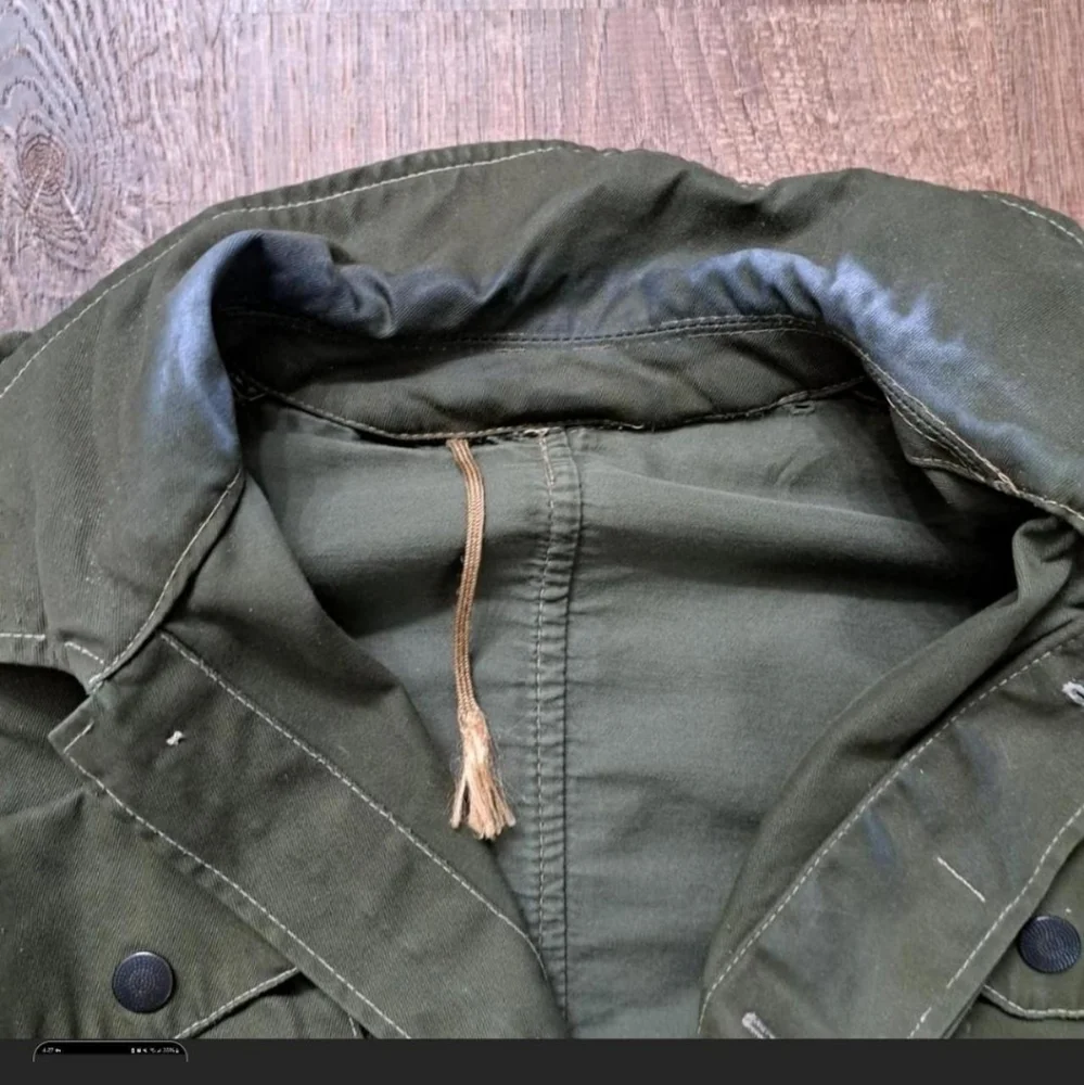 Vintage Military Parka Thrashed Distressed